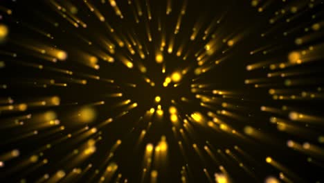 golden speed motion light streaks trails background sameless loop 4k video