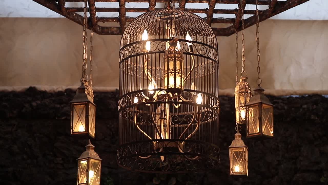 빈티지 샹들리에 영상