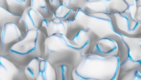 futuristic organic liquid animation.