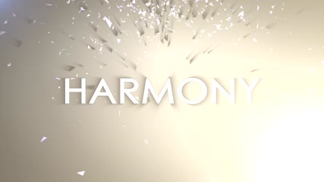 yoga keywords text animation