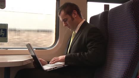 Stock-Footage-of-Businessman-Working-Outdoors