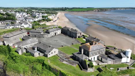 Duncannon-Fort-beach-and-holiday-village-on-the-Hook-Peninsula-Co