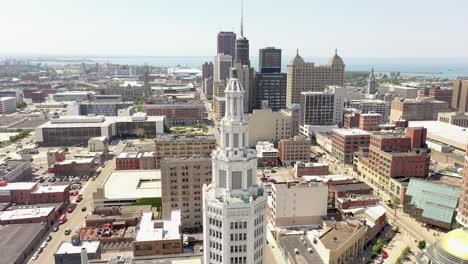 Buffalo-New-York-Skyline-Aerial-4K-Video