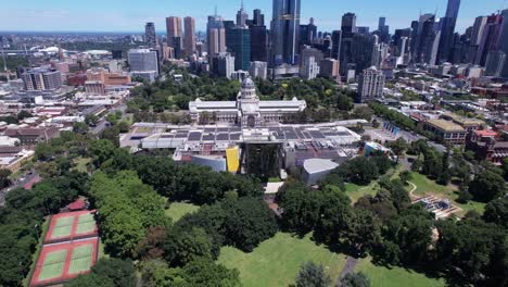 melbourne museum, royal exhibition building and charlton gardens melbourne