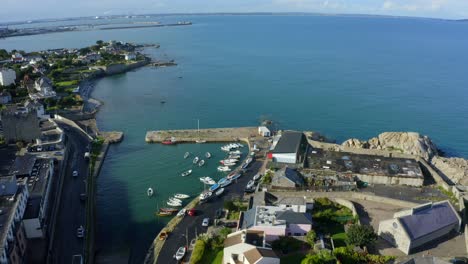 bullock harbour, dalkey, dublín, irlanda, septiembre de 2021