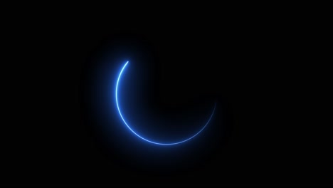 4k flat style shapes loading pending circle icon loading bar circle ring background animation sign