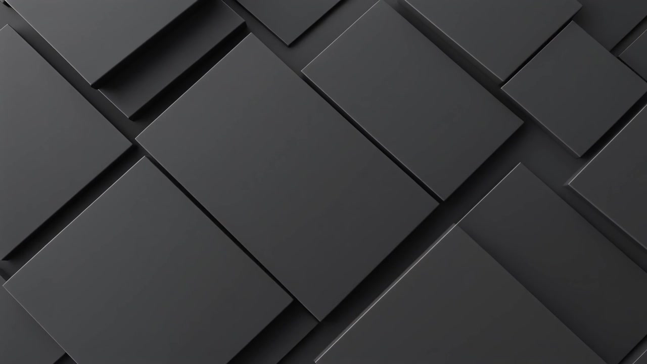 Abstrakt baggrund med bevægelige mørkegrå rektangulære blokke