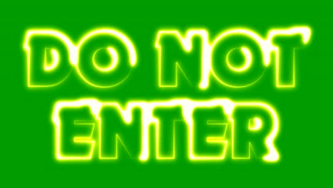 do not enter title text - neon animation effect - black screen - illustration - loop ready in 4k resolution