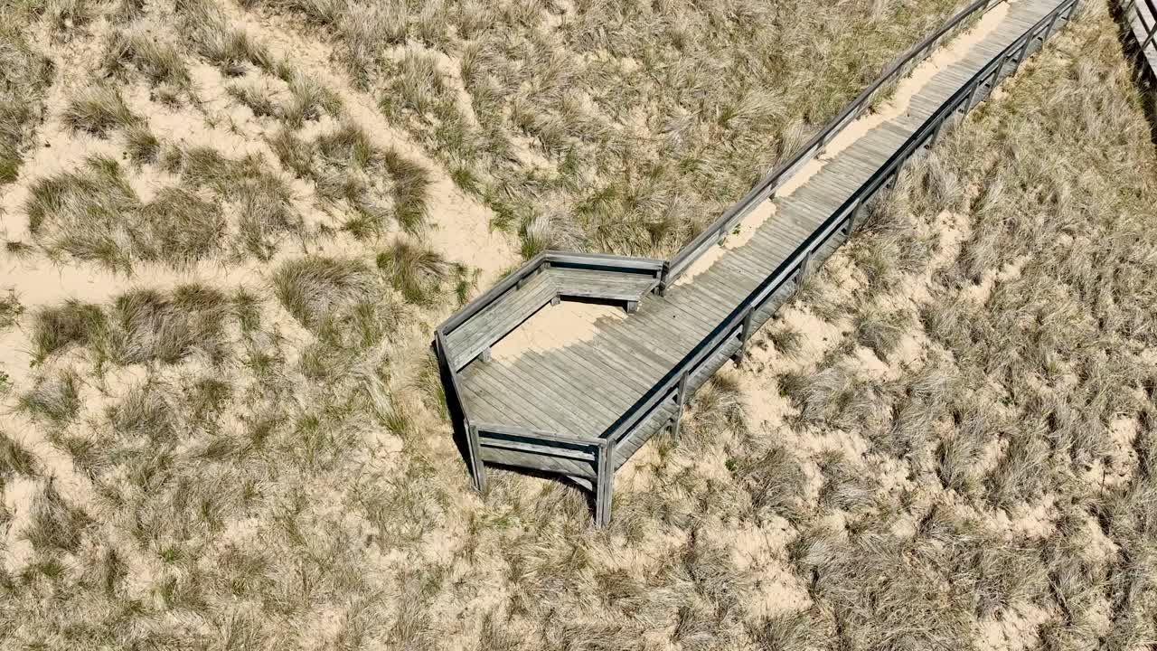 해변의 부분을 둘러싼 파랄락스 집중 회전