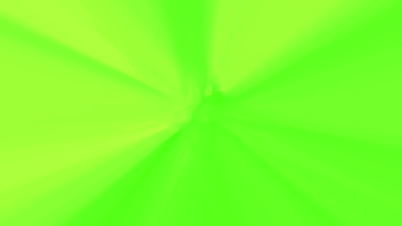 abstract light rays motion colorful background loop green