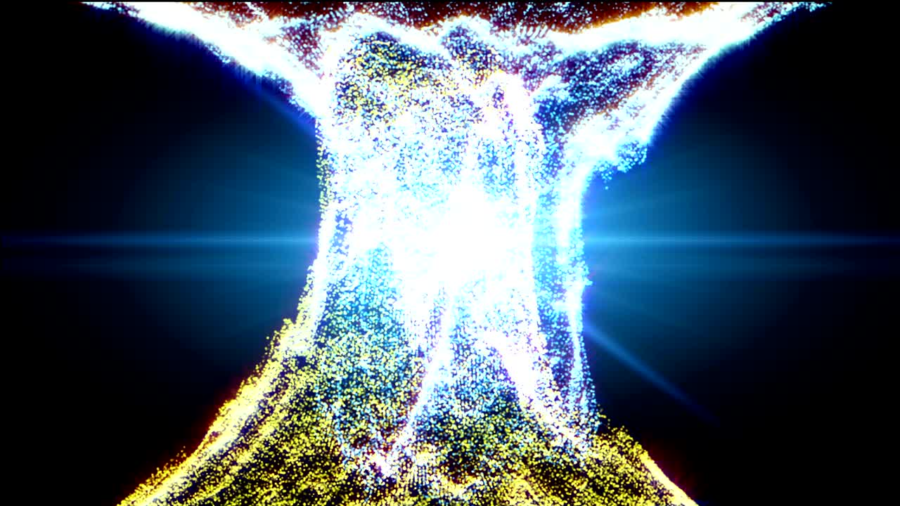 интро петля частицы бесперебойный фон