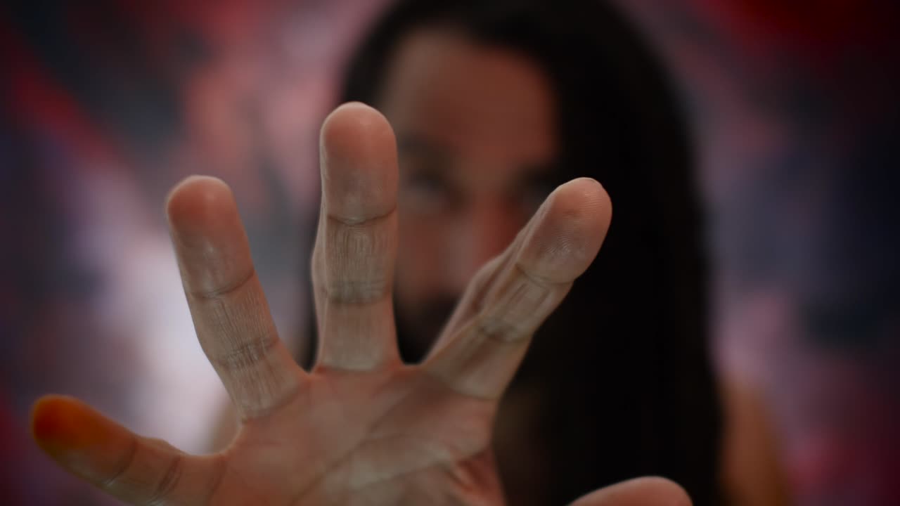 Fearful Discovery Unveiled: An aesthetically beautiful portrayal of a male's inner fears confronted