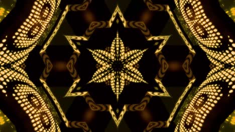 fondo abstracto con animación de estrellas de neón rosas. plantilla de video de glamour para un evento de moda. bucle sin costuras.