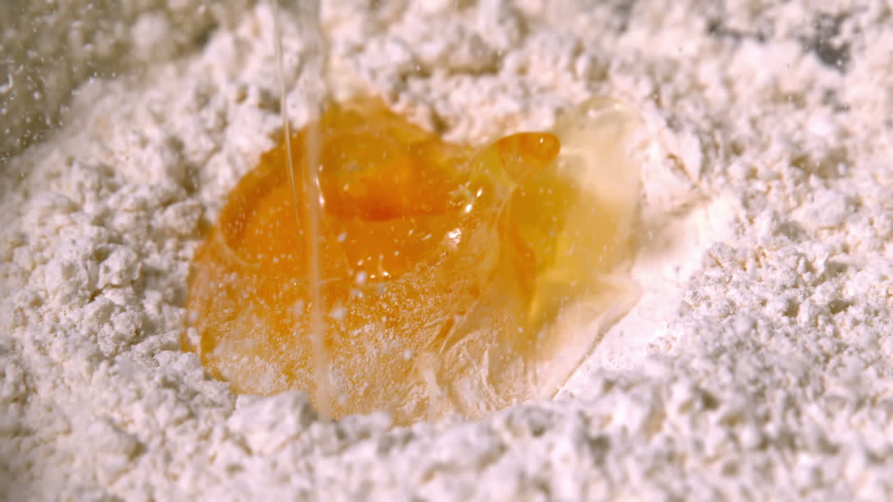 달 이 밀가루 가득 찬 그 에 떨어지는 것