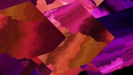 abstract colorful design background loop