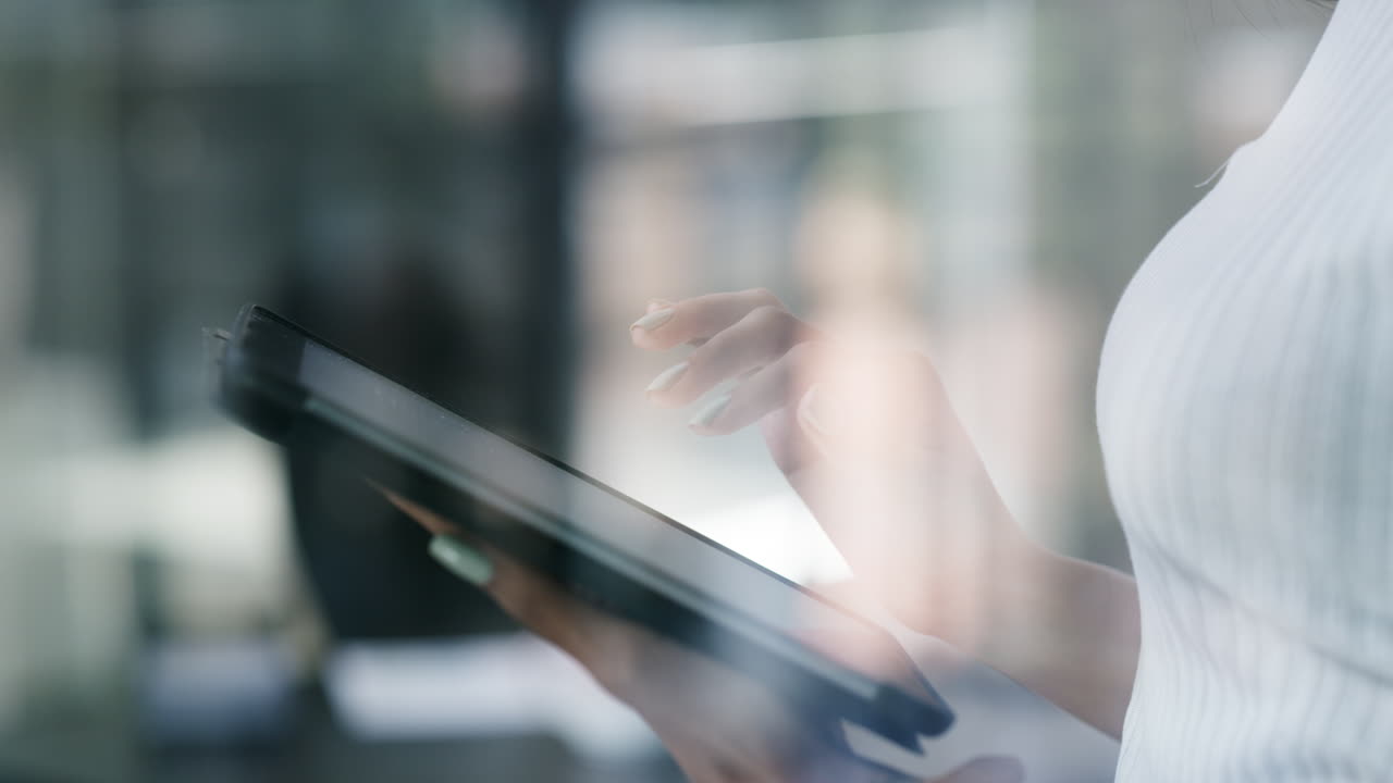 Work is easier with my tablet