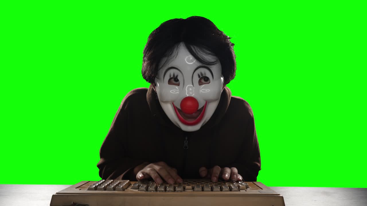 Anonymous hacker trying to breach data server