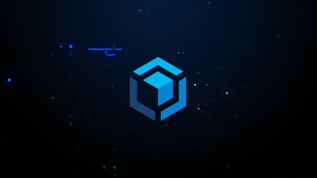Glitch Tech Logo Animation with Dynamic Moves, Easy to Customize With Color Controls. No plug-in required.