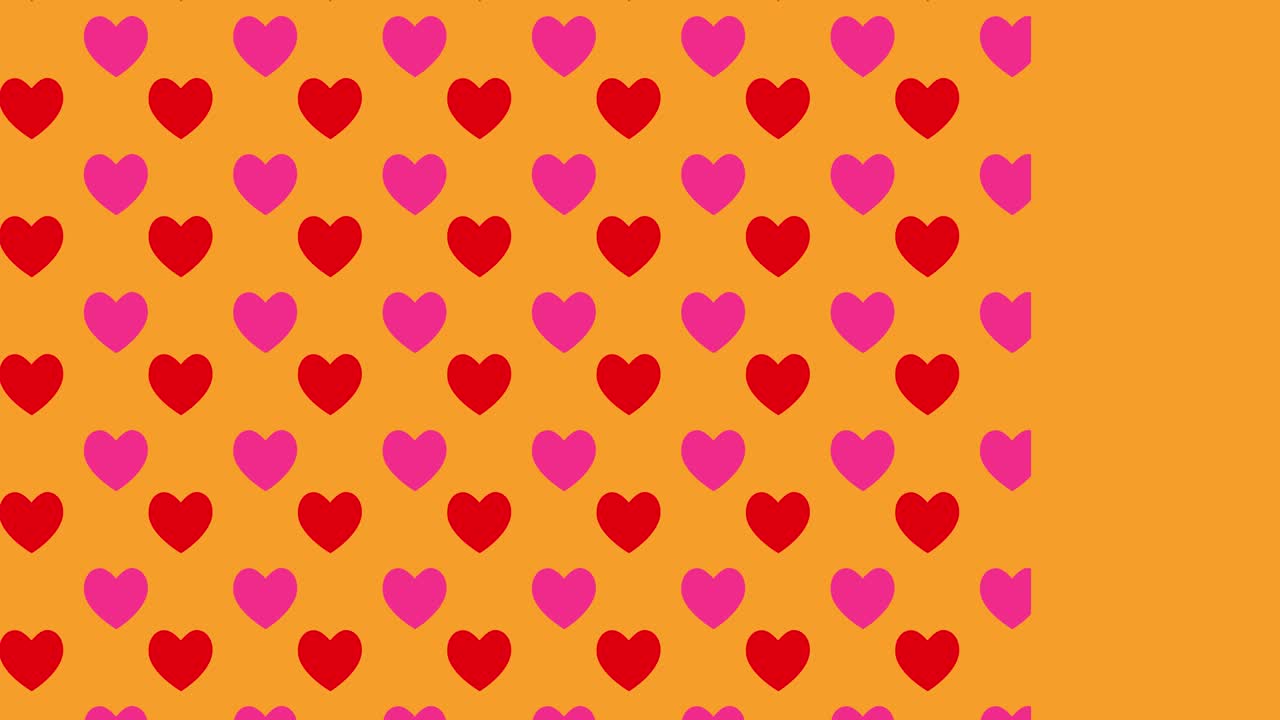 Heart mark background animation motion graphics