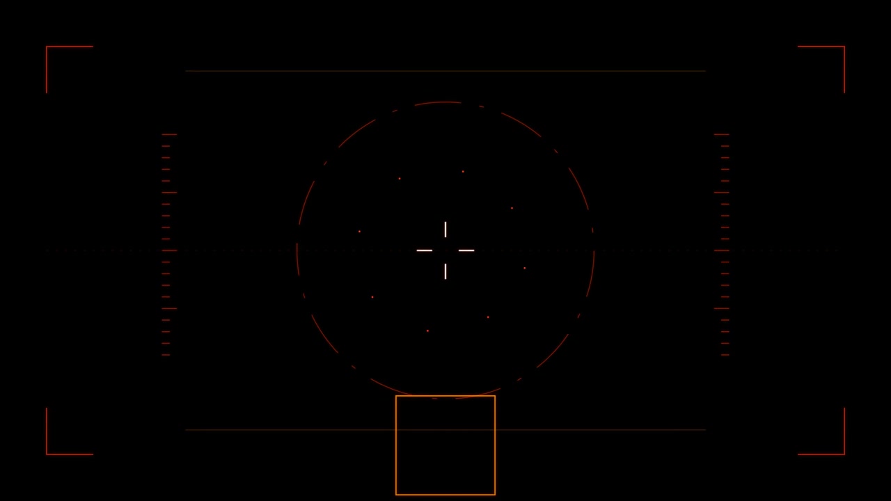 Digital Camera Viewfinder Overlay with Focusing Reticle