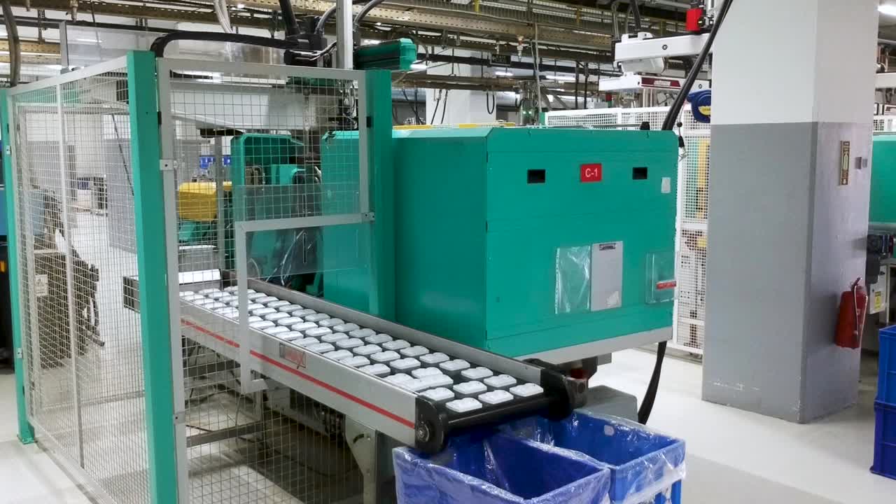 Automation Technology in Manufacturing and Engineering Warehouse