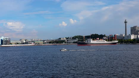 the beautiful view in yokohama