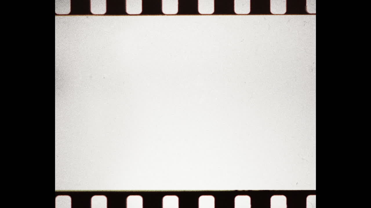 marco de película en blanco