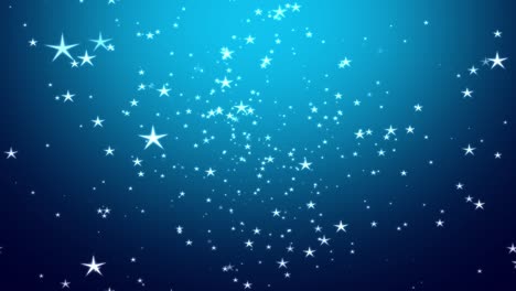 stars background - star particles flickering in 4k - abstract particles flow in background - shining stars -