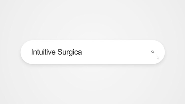 Typing Intuitive Surgical into a web browser