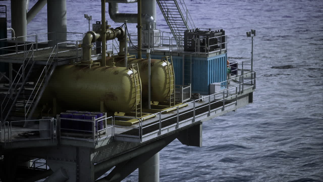 Designelementer til sikker adgang til og udgang fra offshoreplatforme