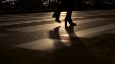 pedestrian crossing city