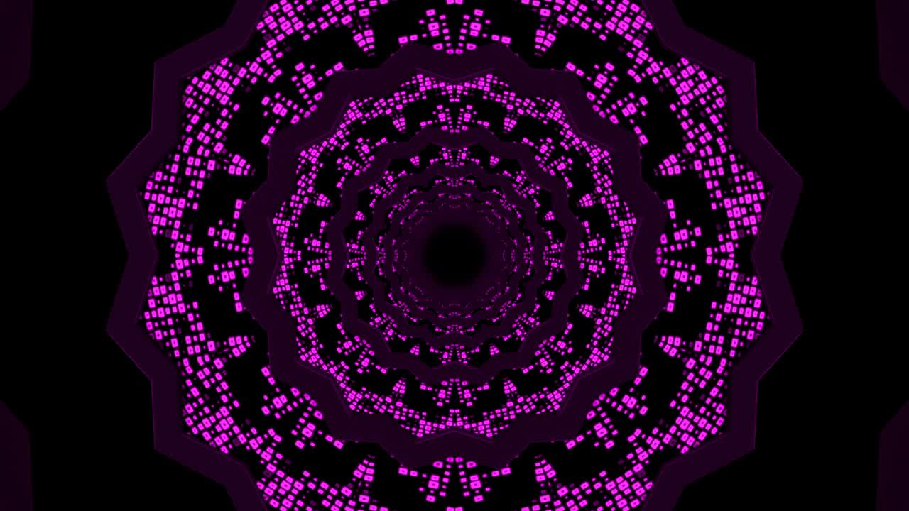 bucle de fondo del espacio del túnel