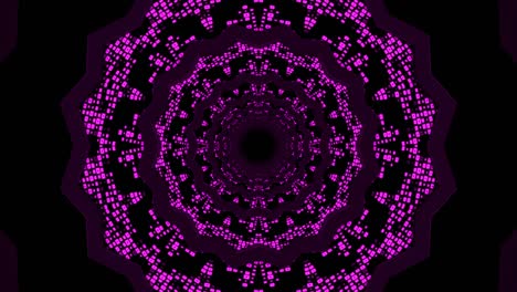 bucle de fondo del espacio del túnel