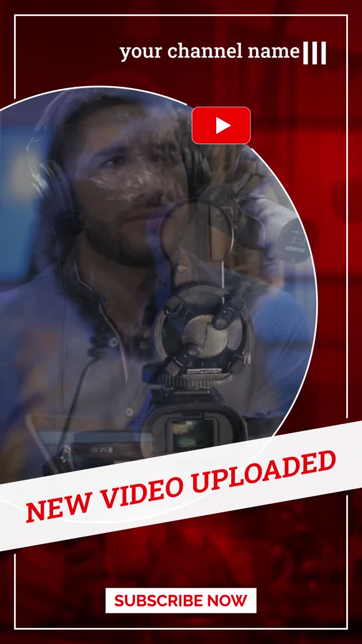 Youtube Insta Story 5 - Social Media Video Template