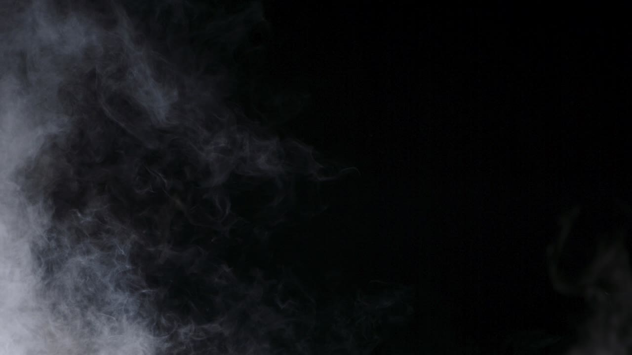 Fumo di ghiaccio secco realistico, nuvole e nebbia