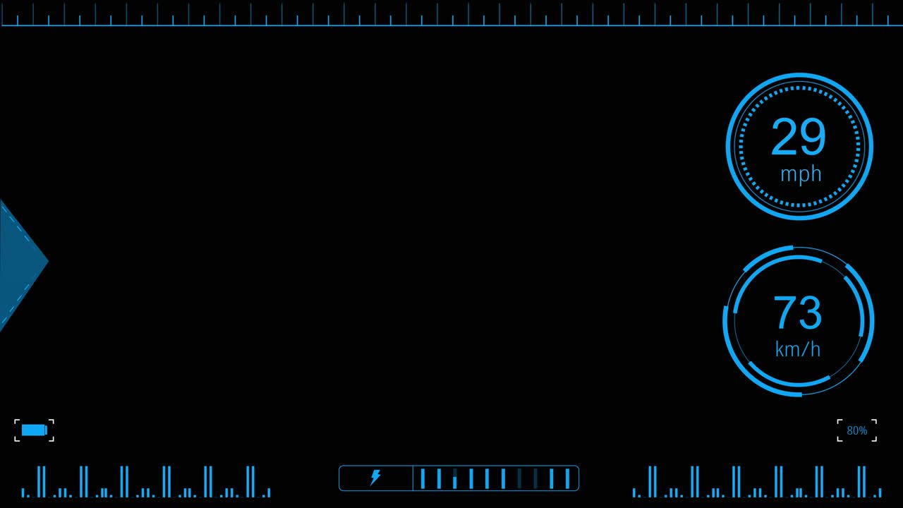 Hud frame digital technology scifi frame interface hud concept design of frame with brackets