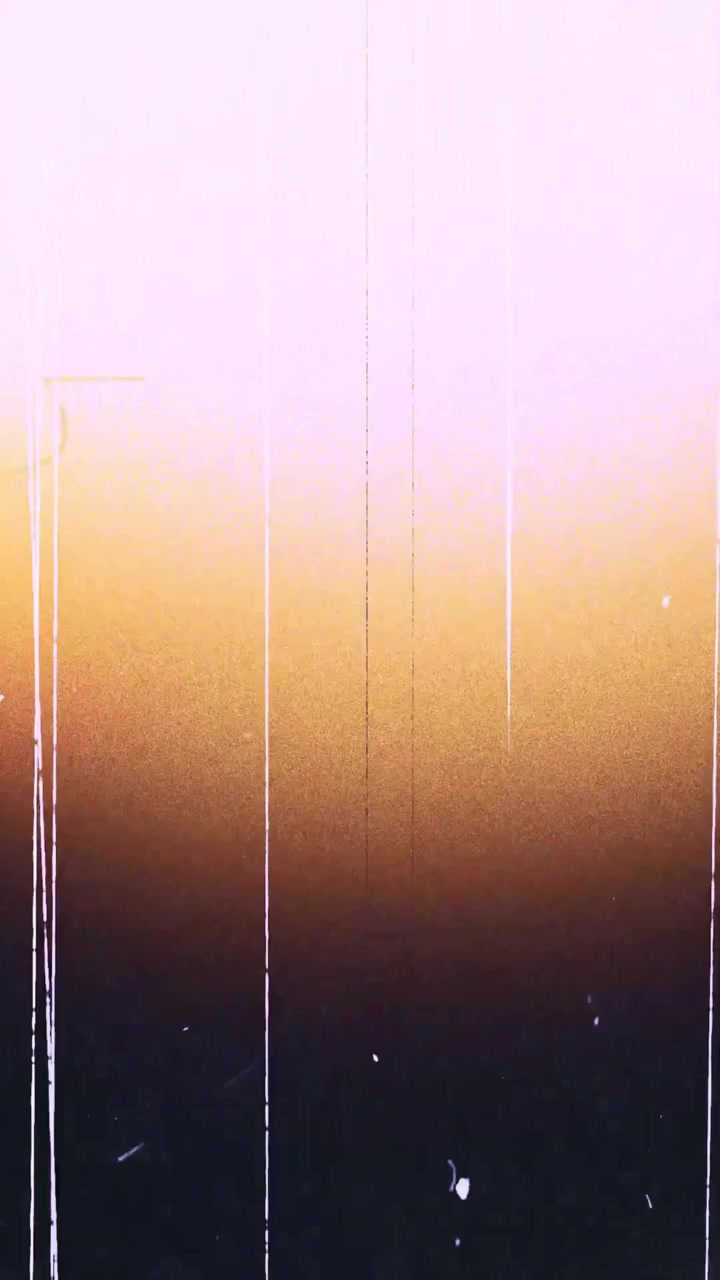 Animated Vintage Film Grain Overlay with Light Leaks and Scratches