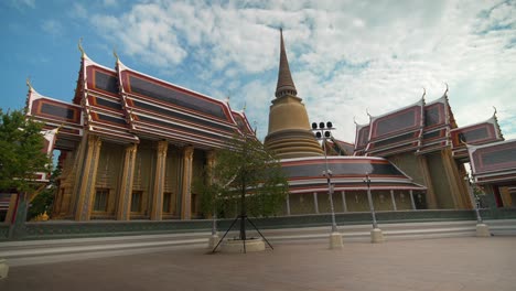 Templo-Wat-Ratchabophit-En-Bangkok,-Tailandia