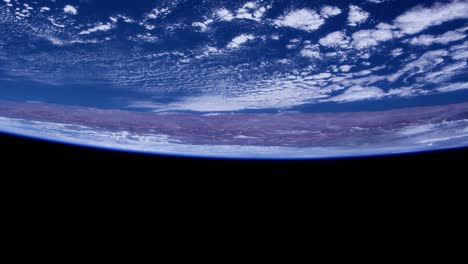 la tierra vista desde el espacio. imágenes de dominio público de la nasa