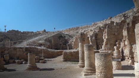 ancient ruins archaeological herodium israel