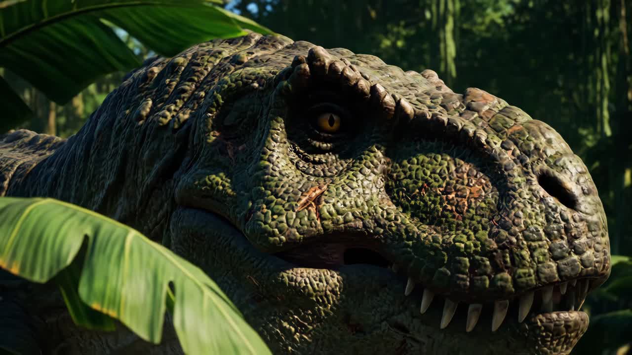 Tyrannosaurus Rex in the Jungle