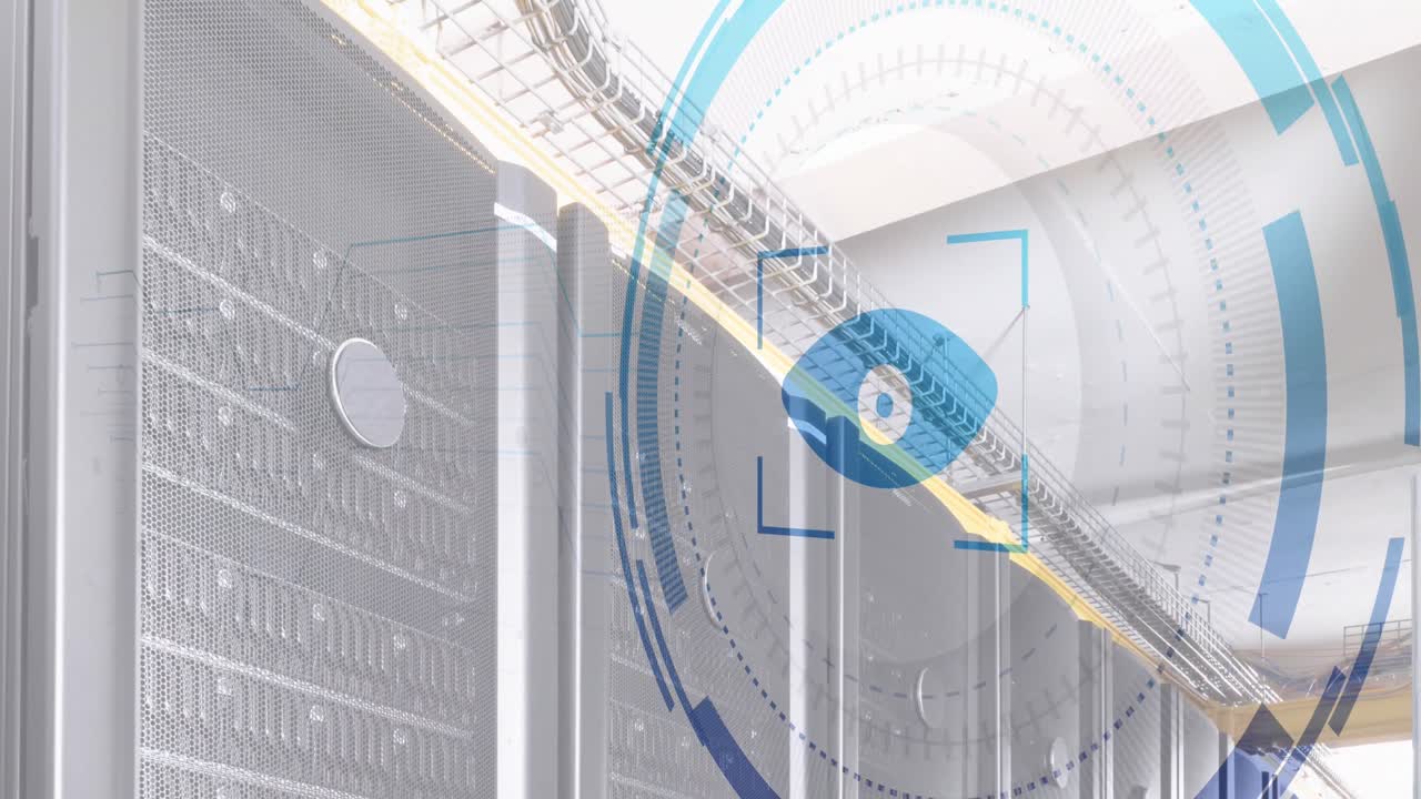 데이터 처리 및 서버 에서 눈 아이콘의 애니메이션