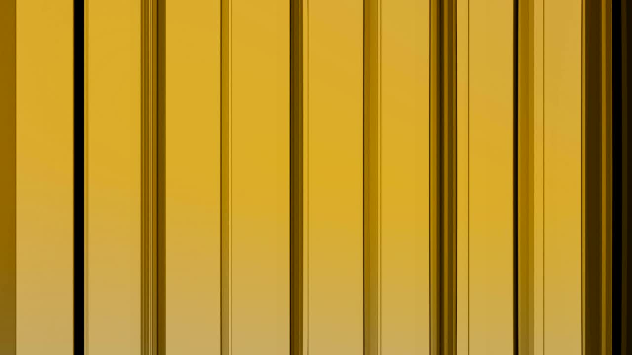 추상적인 움직임 금의 물결 수직 물질의 흐르는 움직임, 금의 금속 배경, 완벽한