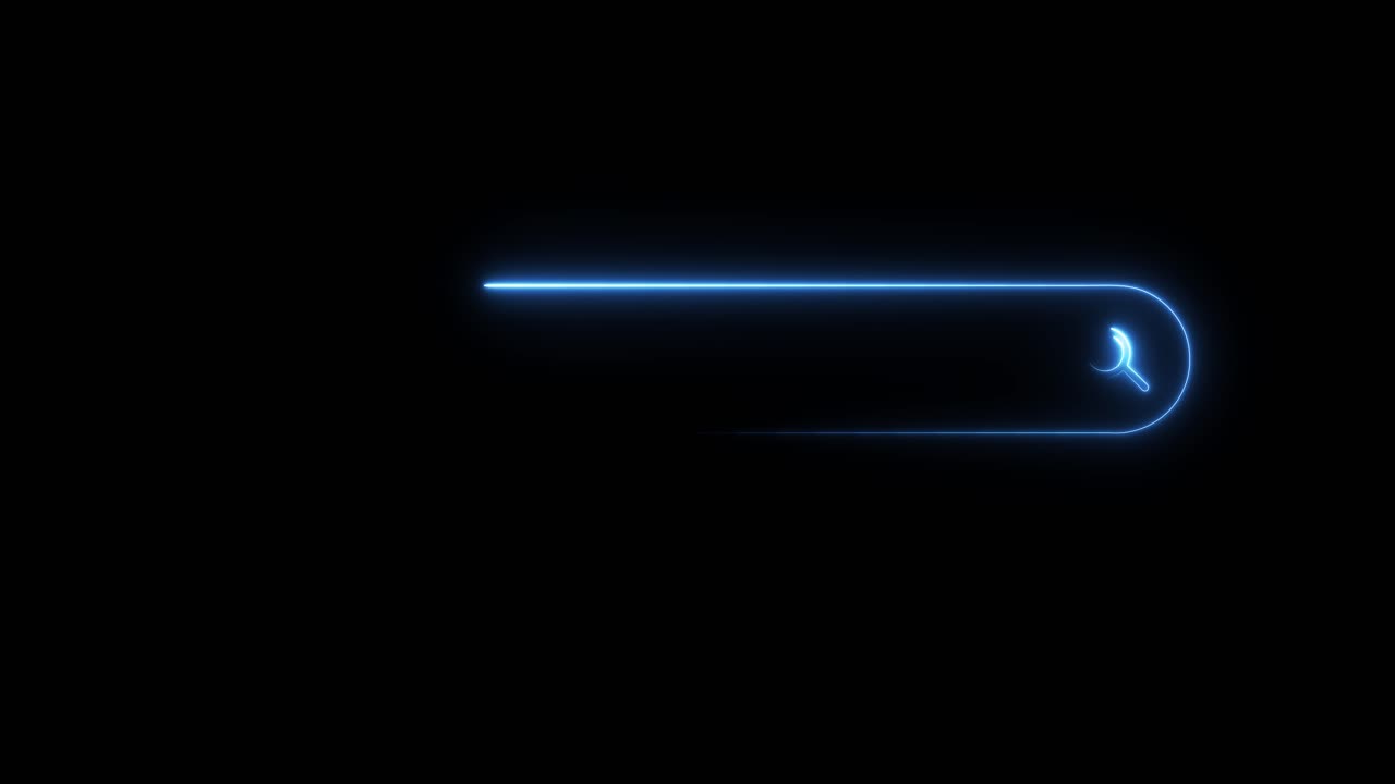 Neon Search Bar