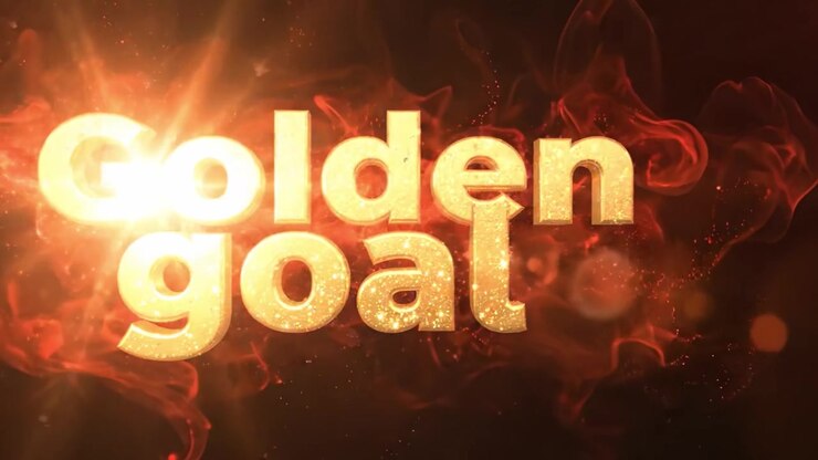 En fængslende visuel rejse gennem den dynamiske transformation af udtrykket 'Golden Goal', der fremhæver dets udviklende energi og indflydelsesrige tilstedeværelse i en engagerende ramme