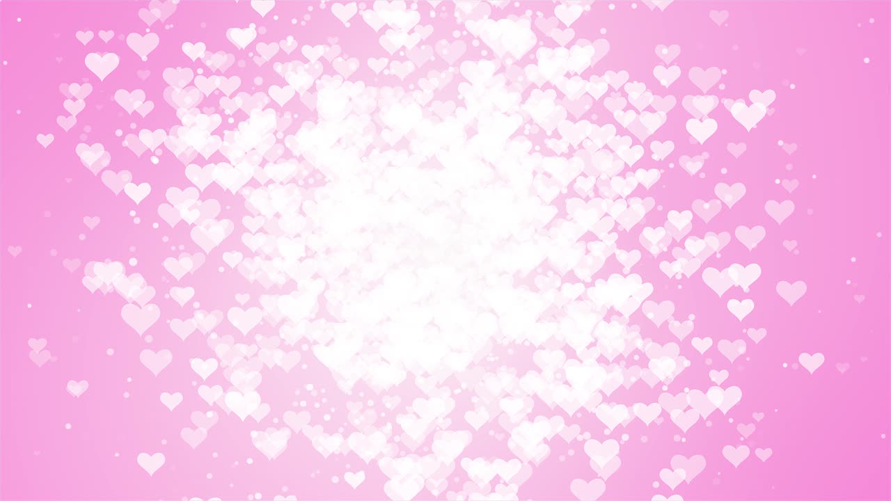 핑크 하트 배경