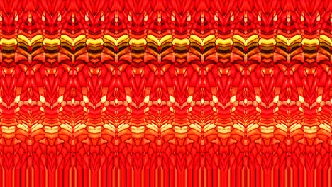 bright abstract light governing full color, kaleidoscope,red background