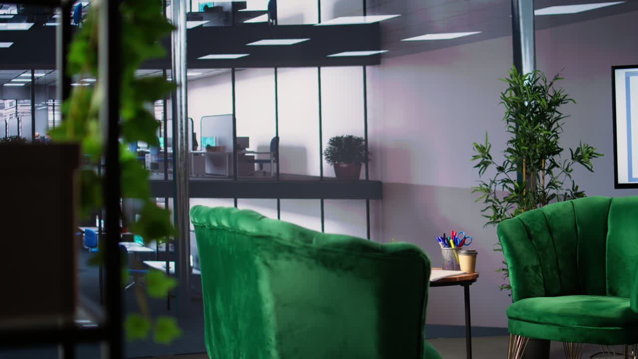 현대 사무실 회의실