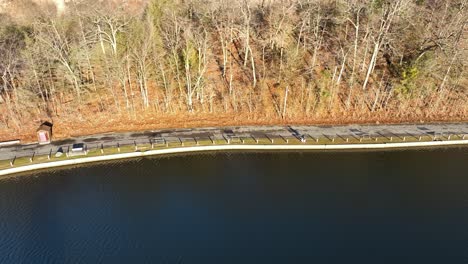 the end of the path to lake harbor park