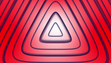 abstract triangle with line seamless and looped futuristic tunnel animation